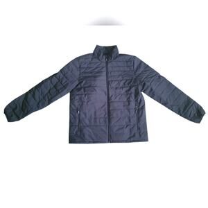 Men's Black Quilted Jacket